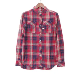 G-STAR ジースター 長袖シャツ LANDOH SHIRT L/S ネルシャツ チェック柄 トップス レッド M メンズ 【中古】のサムネイル