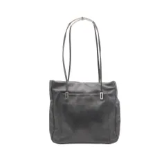 NINA RICCI ニナリッチ トートバッグ カバン ワンショルダー レザー ブラック レディース 【中古】のサムネイル