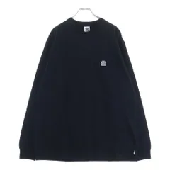 THE BLACK EYE PATCH (ブラックアイパッチ) フロントロゴ刺繍 長袖Tシャツ カットソー ブラックのサムネイル
