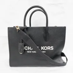 Ts630751 マイケルコース トートバッグ ショルダー付トート 35S2G7ZT7L レザー ブラック レディース Michael Kors 美品のサムネイル