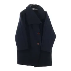 Acne Studios (アクネ ストゥディオズ) 22AW Pernell Neck Oversized Wool Coat ファンネルネック オーバーサイズド ウールコート ブラック FN-WN-OUTW000677のサムネイル