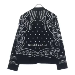 HERMES (エルメス) 23SS Brides de Gala ブリッド ドゥ 柄 ジャガード総柄 カシミヤ ニット カーディガン ブラック 3E2711D8のサムネイル