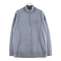 Y-3 (ワイスリー) CLASSIC MERINO BLEND HALF-ZIP ROLL NECK クラシック メリノ ブレンド ハーフジップ ロールネック グレー HB6332のサムネイル