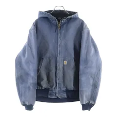 CARHARTT (カーハート) DUCK ACTIVE JACKET USA製 ダック地 アクティブジャケット ネイビー J161-NVYのサムネイル