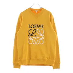 LOEWE (ロエベ) Anagram Sweatshirt アナグラムロゴ刺繍 クルーネックスウェットトレーナー イエロー H526341XA1のサムネイル