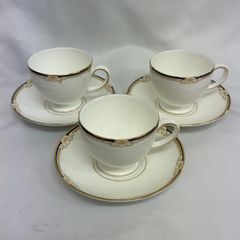 ウェッジウッド キャベンディッシュ カップ＆ソーサー 3客セット 食器