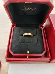 Cartier カルティエ ラブ リング クラシックモデル YG 53 LOVE - メルカリ