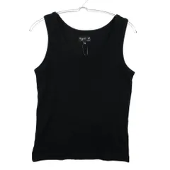 agnes b. アニエスベー タンクトップ コットン100％ 日本製 ブラック T3【L】 レディース 【中古】のサムネイル