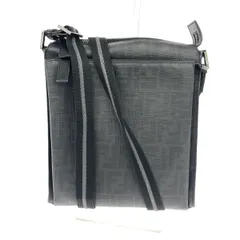 FENDI フェンディ ショルダーバッグ  ズッカ柄/PVC 7VA319   ブラック  / 240001129843のサムネイル