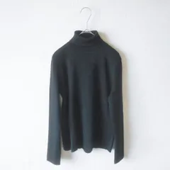 未使用 インゲボルグ INGEBORG タートルネック セーター リブ ニット 黒 レディース 新品 秋 冬 日本製のサムネイル