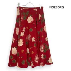 INGEBORG インゲボルグ ピンクハウス 花柄 スカート /R26771のサムネイル
