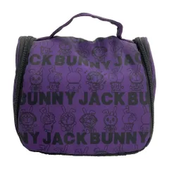 JACK BUNNY ジャックバニー  ポーチ ドラえもん 総柄 パープル系  [240101748854] ゴルフウェア ストストのサムネイル