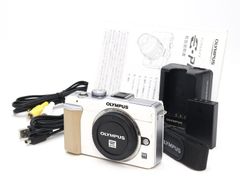 C (약간 어려움 있음) OLYMPUS 올림푸스 PEN E-PL-1 바디 화이트 반품 불가 88-11