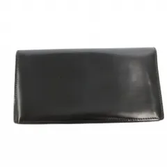カミーユフォルネ Camille Fournet 札入れ 財布 ウォレット エナメル ロゴ 黒 ブラック /FF ■GY62のサムネイル
