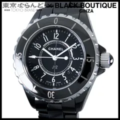 シャネル CHANEL J12 H0682 ブラック セラミック SS 33mm デイト 腕時計 レディース クォーツ式 電池式 101884102のサムネイル