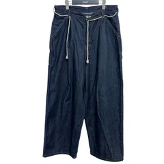 MARKA TUCK WIDE PAINTER PANTS 10oz ORGANIC COTTON DENIM デニムワイドペインターパンツ M22A-03-PT01C 8071000182517のサムネイル