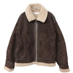 BEAUTY&YOUTH UNITED ARROWS ビューティアンドユースユナイテッドアローズ BY ミリタリージャケット MC FAKE/MOUTON B-3 JKT フェイクムートン B-3 コート ブルゾン アウター 上着 ブラウン M メンズ 【中のサムネイル