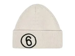 M MM6 Maison Margiela エムエムシックス メゾン マルジェラ センス エクスクルーシブ 6ロゴ ビーニーのサムネイル
