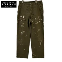 AURALEE　オーラリー　A25AP01BP WASHED BAGGY SATIN BLEACHED BAKER PANT　4のサムネイル
