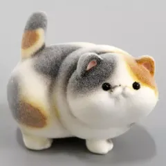 【中古】トレーディングフィギュア ひねりポーズ 三毛 「牛人のぽちゃぽちゃおキャット様 フロッキーフィギュア」のサムネイル