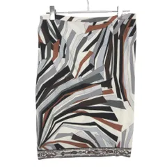 Emilio Pucci エミリオプッチ スカート プッチ柄 タイトスカート ストレート ストレッチ 膝上丈 切替 ホワイト 38【S】 レディース 【中古】のサムネイル