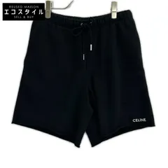 CELINE　セリーヌ　2Z063670Q コットンフリース ロゴ ショートパンツのサムネイル