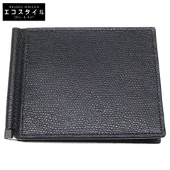 Valextra　ヴァレクストラ　【新品同様】SGSR0080028LRLWG99 マネークリップ付き 二つ折り財布のサムネイル