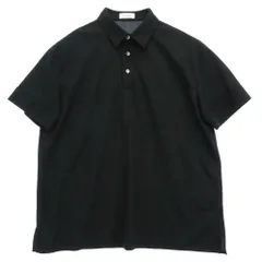 THE RERACS ザリラクス 26SS 26SS-RECS-545-ESP-J EDITION 別注 コットン 半袖 ポロシャツ ブラック系 46【中古】のサムネイル