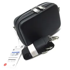 未使用品 ザラ ZARA クロスボディバッグ カメラバッグ ショルダーバッグ 黒 ブラックのサムネイル
