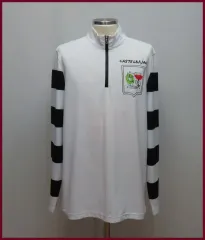 CASTELBAJAC / 白 カラー ゴルフTシャツ / 105 サイズ / ヴィンテージ グッドポーズ (B-5)のサムネイル