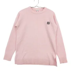 LOEWE ロエベ ニット ウール アナグラムロゴ刺繡 クルーネック セーター プルオーバートップス 長袖 ライトピンク XS レディース 【中古】のサムネイル