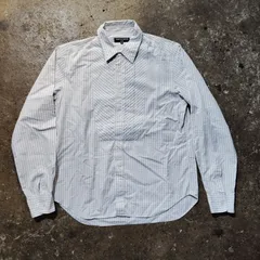 COMME des GARCONS HOMME 2007ss ピンタックデザイン チェックデザインシャツ 長袖シャツ ホワイト S コムデギャルソンオム 2007SS AD2006 hs-b019のサムネイル