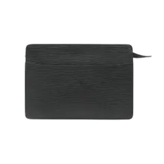 LOUIS VUITTON ルイ・ヴィトン トートバッグ セカンドバッグ クラッチバッグ ポシェット オム エピ ノワール 鞄 ブラック メンズ 【中古】のサムネイル