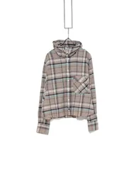 melple　メイプル　ルーズネックチェックシャツ_iD260630-t69のサムネイル