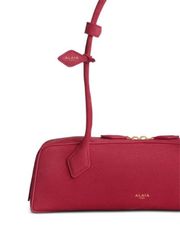 ALAÏA LE TECKEL ミディアム レザー ショルダーバッグ 送料無料