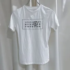 新品MM6 MAISON MARGIELA Numeric T-SHIRTS エムエムシックスメゾンマルジェラ ニューメリック Tシャツのサムネイル