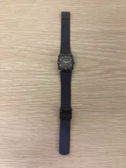 ！【不動品】SKAGEN スカーゲン 396KSMM トノー型 ブラック メッシュベルト 腕時計【時計1】【2】のサムネイル