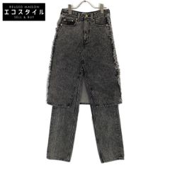 GANNI　ガニー　SNOW WASHED DENIM SKIRT デニム スカート　26