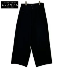 LAD MUSICIAN　ラッドミュージシャン　22AW ブラック 12oz DENIM BAGGY デニムパンツ　42のサムネイル