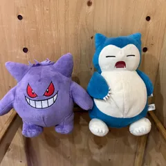 【SGM】ポケモン ぬいぐるみ ゲンガー カビゴンのサムネイル