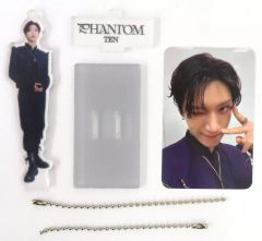 【中古】キーホルダー テン(WayV) アクリルスタンドキーリング 「2023 WayV Fanmeeting Tour [Phantom]」