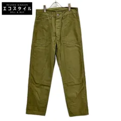 POST O'ALLS　ポストオーバーオールズ　1301-VMO オリーブ ヴィンテージサテン Army Pants/アーミーパンツのサムネイル