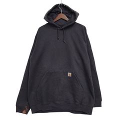 현재 전달품 CARHARTT 자동차 하트 K184 BLK 12SS HOODED SWEATSHIRT 후드 스웨트셔츠 탑스 긴팔 146-260809-ya-17-izu