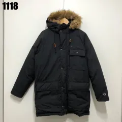 Champion チャンピオン ダックダウンジャケット 黒のサムネイル