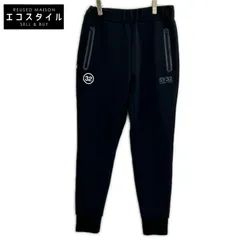 SY32 by SWEET YEARS　エスワイサーティトゥーバイスウィートイヤーズ　ブラック 14116 DOUBLE KNIT EMBROIDERY LOGO ロングパンツ　Lのサムネイル