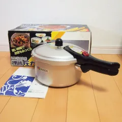 未使用✨　理研　片手圧力鍋　3.5リットル　RV-35 理研 RIKEN 片手圧力鍋 RV-35 3.5L 5合炊き - メルカリ