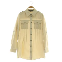 ボディドレッシングデラックス BODY DRESSING Deluxe ロングシャツ チュニック ミリタリー 長袖 38 ベージュ /MY ■OS ■ECC001のサムネイル