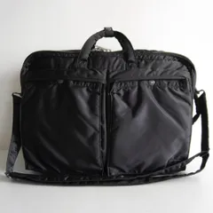 【美品】PORTER 【タンカー 2層式 3WAY ブリーフケース】ポーター ビジネスバッグ リュック ショルダー ナイロン TANKER 26080047のサムネイル