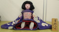 市松人形 久山 43cm 人形液 昭和初期 アンティークドール 伝統工芸品