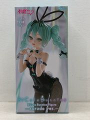 희귀·희귀후류 플루 하츠네 미쿠 BiCute Bunnies Figure rurudo ver. 토끼 걸 블랙 ver. 피규어 미개봉품 [P6018-008]079